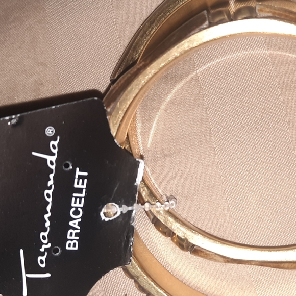 2 brass & bamboo bangles - Picture 7 of 7